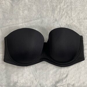 Wacoal Red Carpet Strapless Underwire Bra Black 38DD
